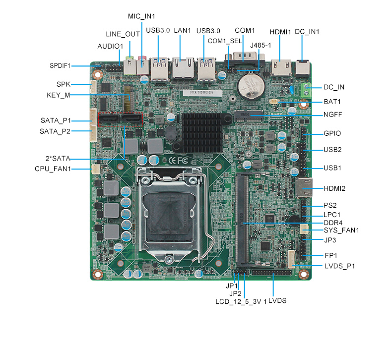 【新品解析】派勤8代9代Coffee Lake-S ITX主板，硬核來襲